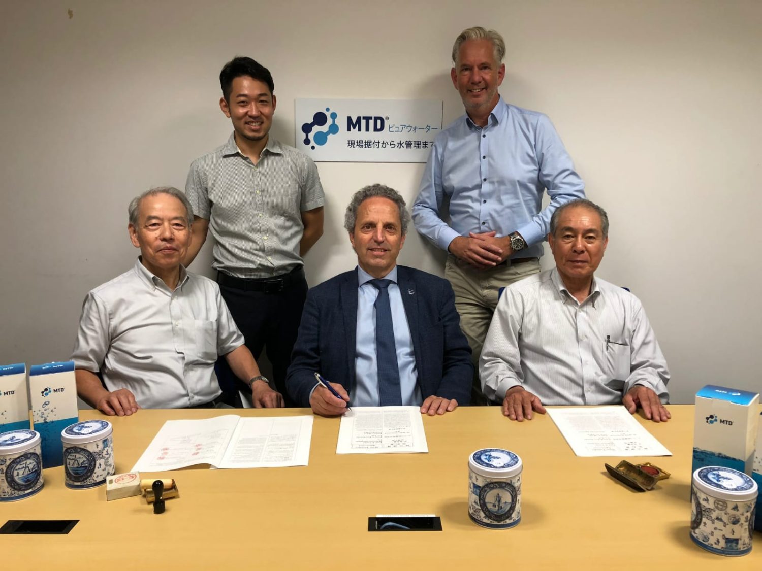 بداية MTD اليابان مع توقيع عقد مع 5 أشخاص